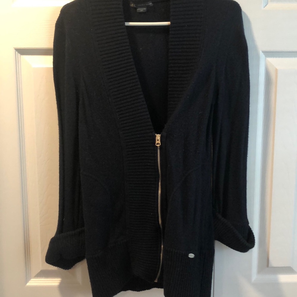 Navy blue sweater